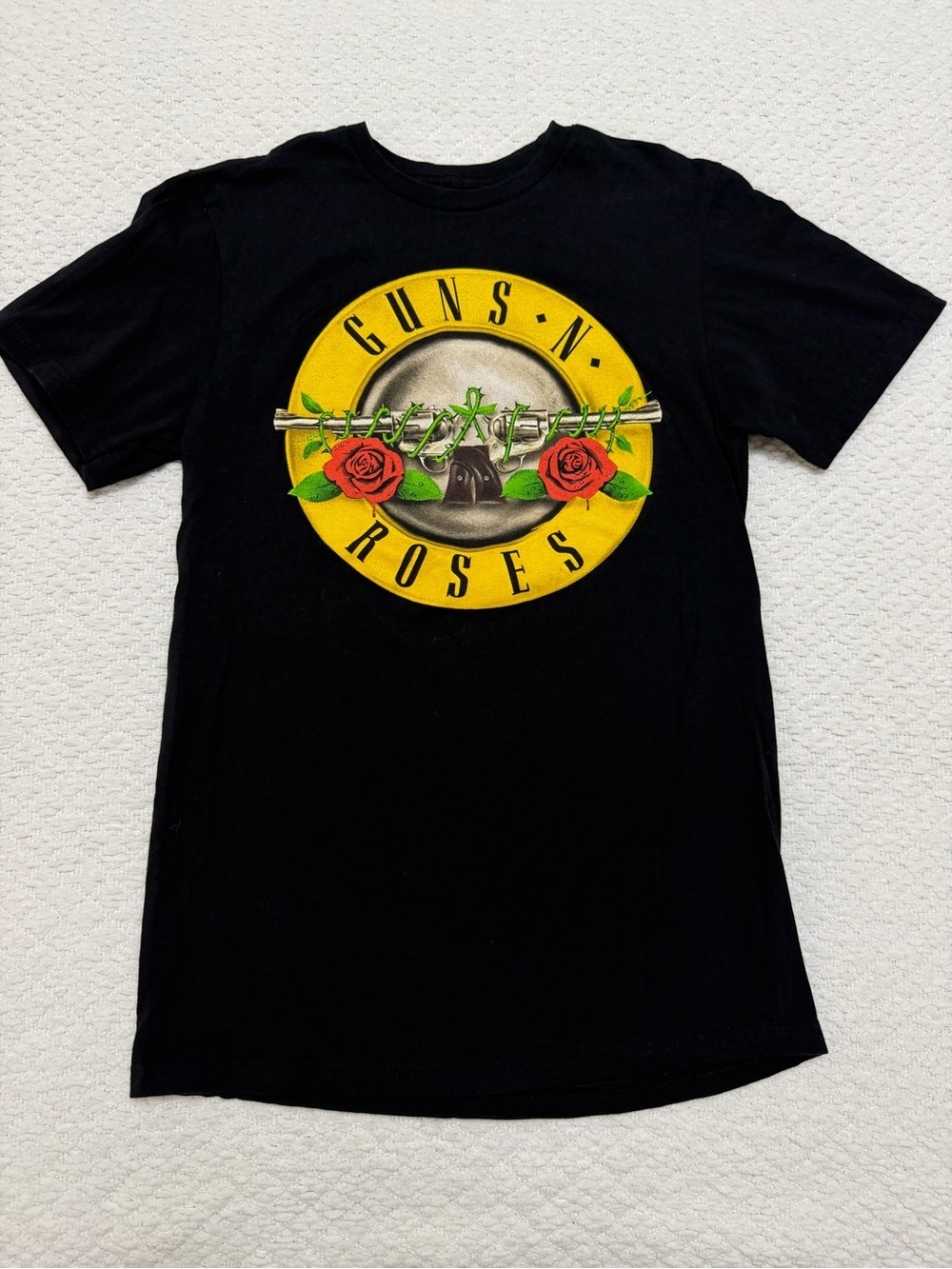 Guns N' Roses Bullet Black T-Shirt Size Small